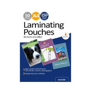 A4 Laminating Pouch 160mu - 50pk
