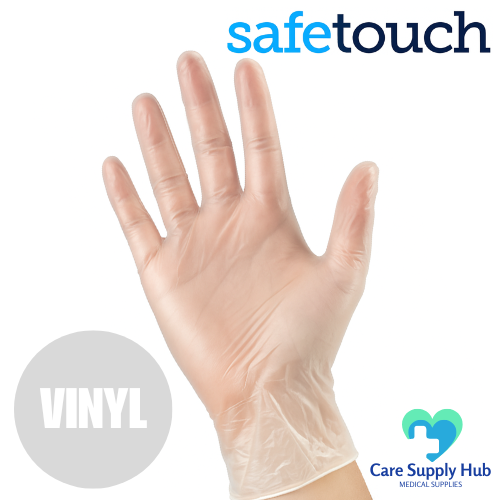 SafeTouch Clear Vinyl 1 Case (10x100)
