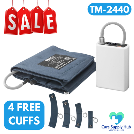A&D TM-2440 Ambulatory Blood Pressure Monitor - Free Cuff Bundle