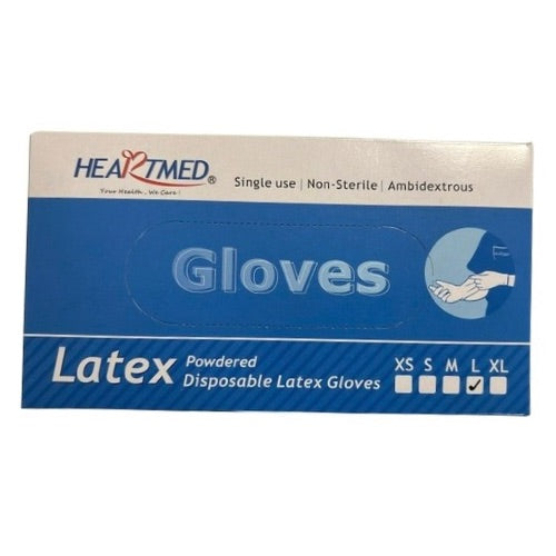 HeartMed Powdered Latex 1 Case (10x100)