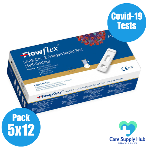 Flowflex Antigen Rapid Covid Tests 5 Tests x 12
