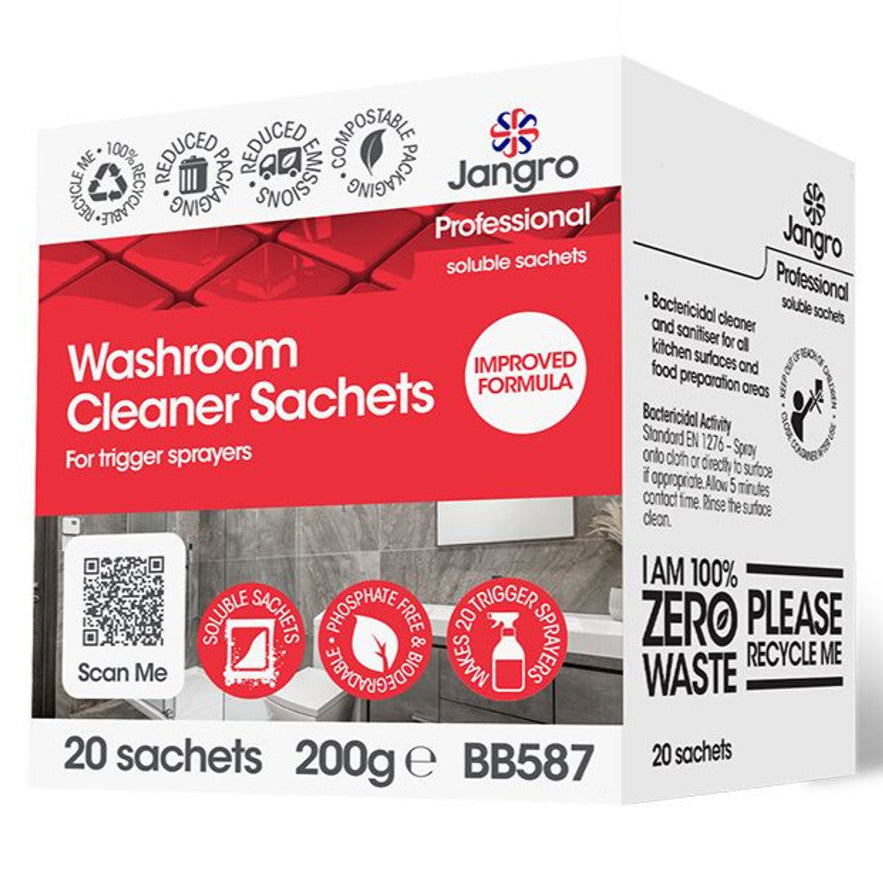Washroom Cleaner Sachets For Trigger Spray x 20